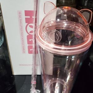 16oz Pink Piggy Tumbler